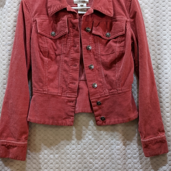 Pink XOXO Corduroy Jacket..size Small - Picture 5 of 15